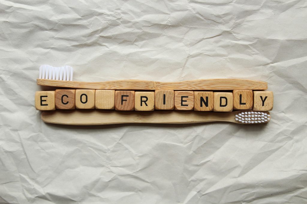 Eco friendly bamboo toothbrushes