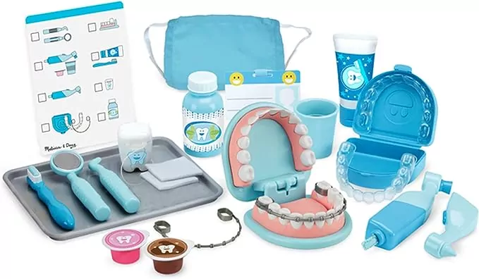 Melissa & Doug Super Smile Dentist Kit for Kids